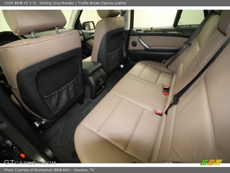 Sterling Grey Metallic / Truffle Brown Dakota Leather 2006 BMW X5 3.0i