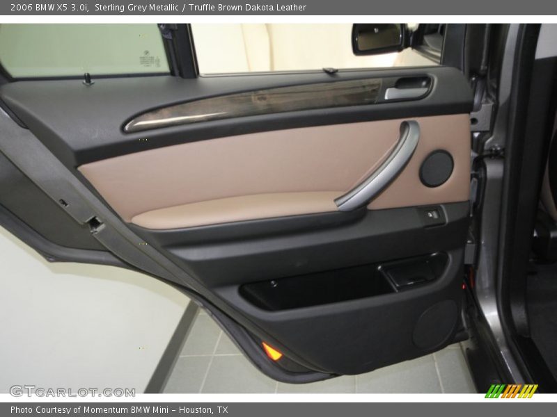 Sterling Grey Metallic / Truffle Brown Dakota Leather 2006 BMW X5 3.0i