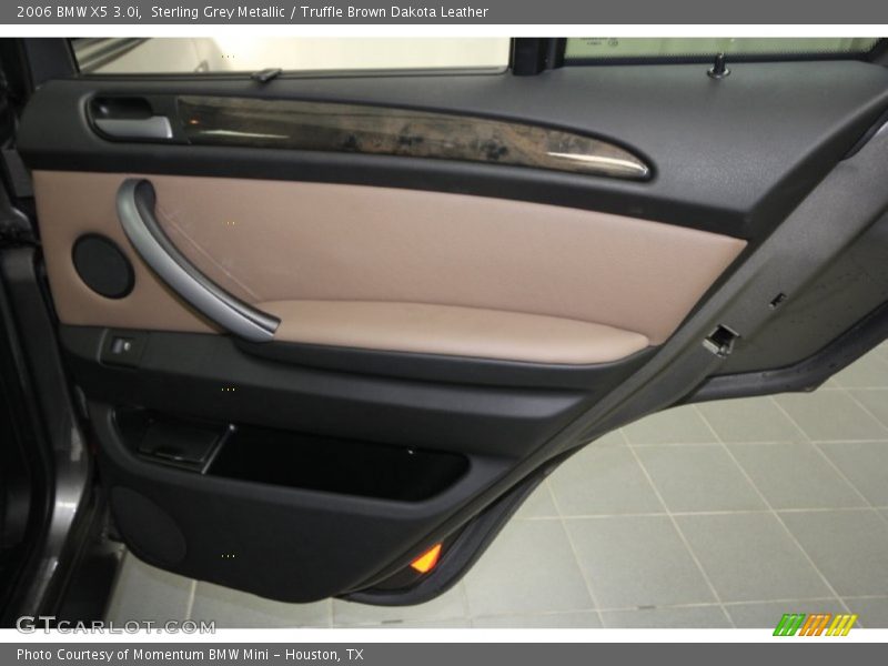 Sterling Grey Metallic / Truffle Brown Dakota Leather 2006 BMW X5 3.0i