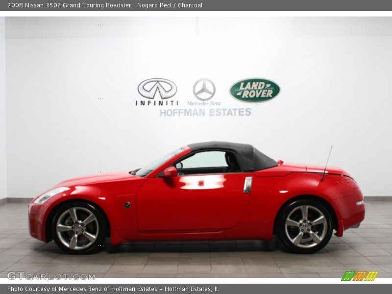 Nogaro Red / Charcoal 2008 Nissan 350Z Grand Touring Roadster