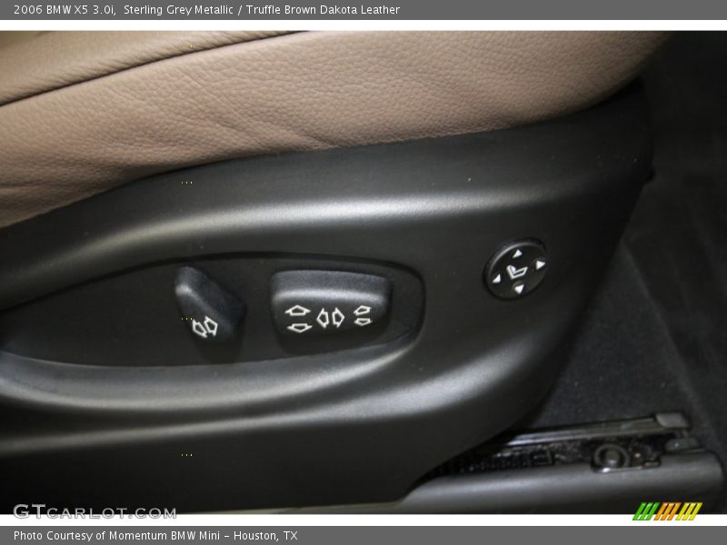Sterling Grey Metallic / Truffle Brown Dakota Leather 2006 BMW X5 3.0i