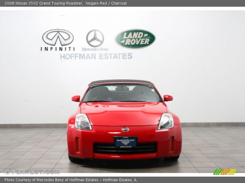 Nogaro Red / Charcoal 2008 Nissan 350Z Grand Touring Roadster