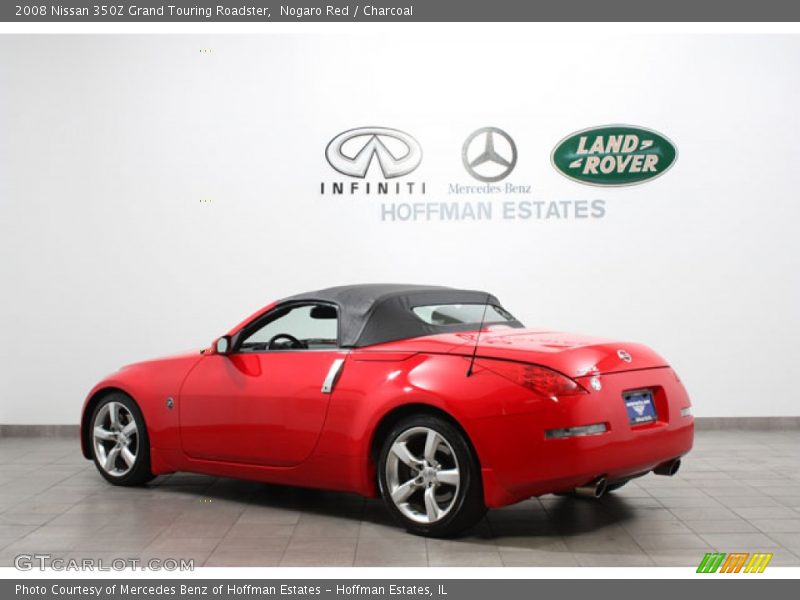 Nogaro Red / Charcoal 2008 Nissan 350Z Grand Touring Roadster