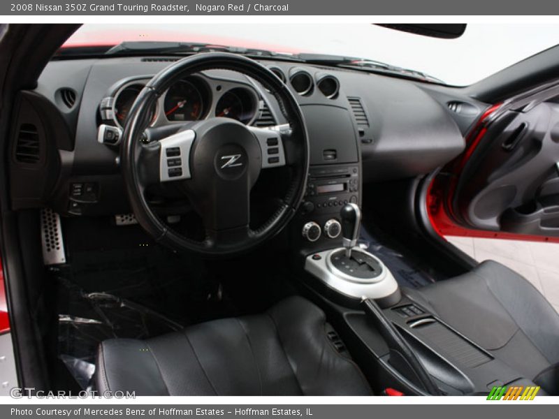 Nogaro Red / Charcoal 2008 Nissan 350Z Grand Touring Roadster