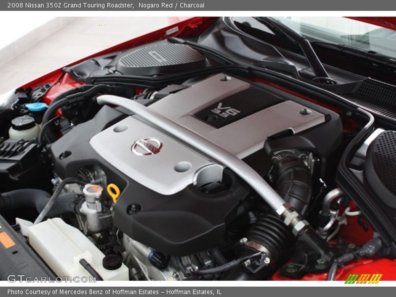 Nogaro Red / Charcoal 2008 Nissan 350Z Grand Touring Roadster