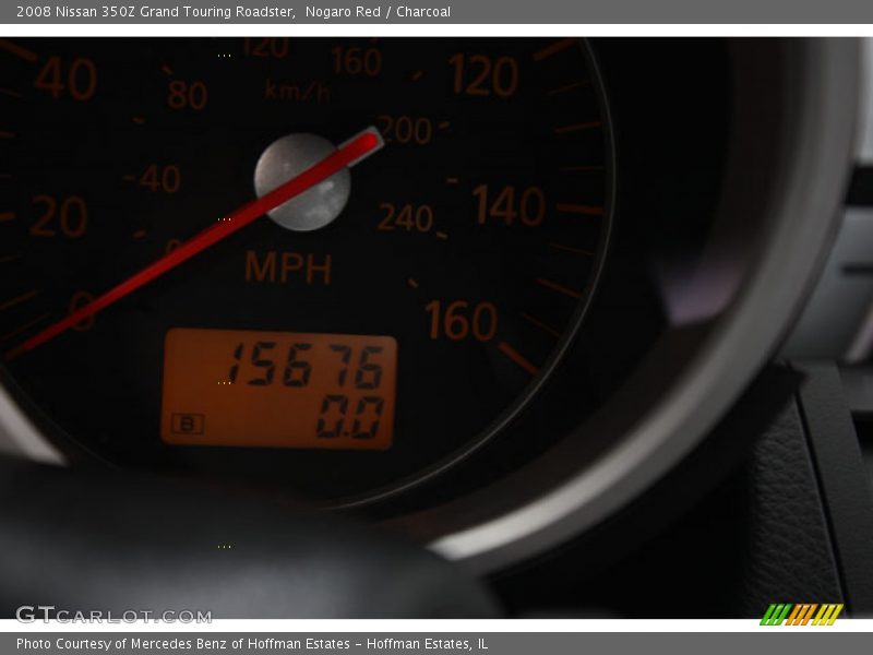Nogaro Red / Charcoal 2008 Nissan 350Z Grand Touring Roadster
