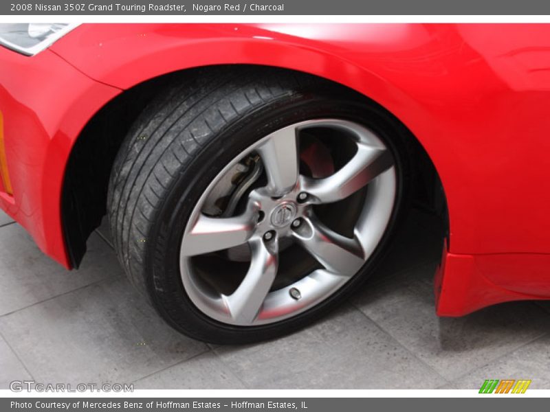 Nogaro Red / Charcoal 2008 Nissan 350Z Grand Touring Roadster