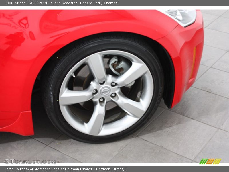 Nogaro Red / Charcoal 2008 Nissan 350Z Grand Touring Roadster
