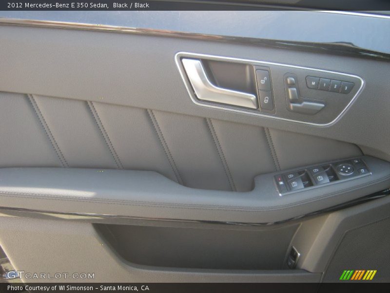 Black / Black 2012 Mercedes-Benz E 350 Sedan