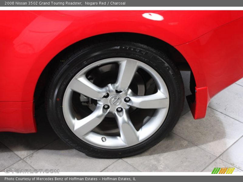 Nogaro Red / Charcoal 2008 Nissan 350Z Grand Touring Roadster
