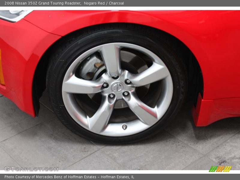 Nogaro Red / Charcoal 2008 Nissan 350Z Grand Touring Roadster