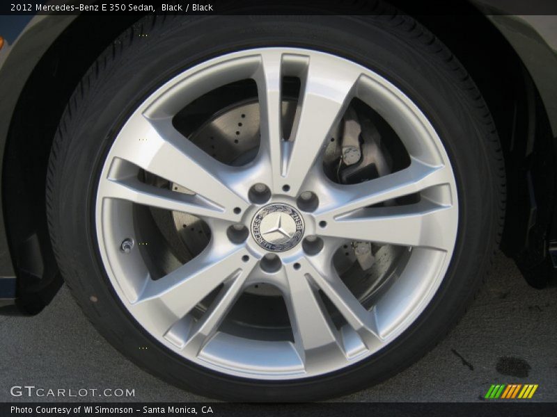 Black / Black 2012 Mercedes-Benz E 350 Sedan