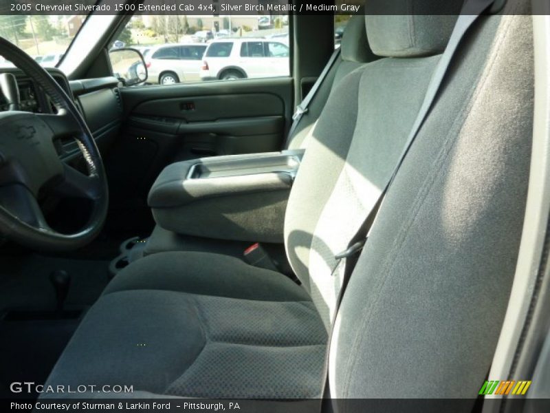 Silver Birch Metallic / Medium Gray 2005 Chevrolet Silverado 1500 Extended Cab 4x4