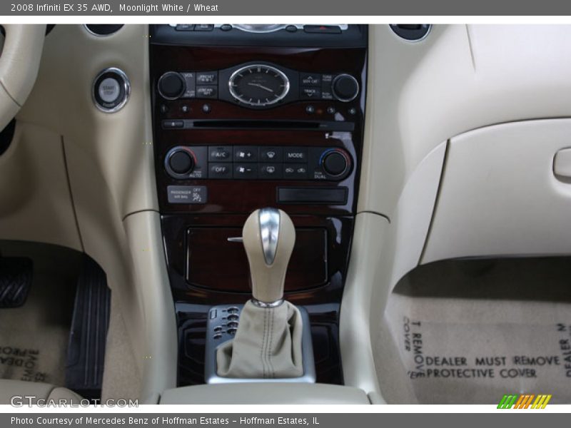 Moonlight White / Wheat 2008 Infiniti EX 35 AWD