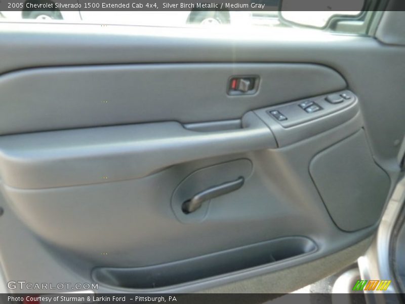 Silver Birch Metallic / Medium Gray 2005 Chevrolet Silverado 1500 Extended Cab 4x4