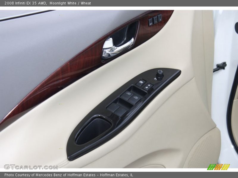 Moonlight White / Wheat 2008 Infiniti EX 35 AWD
