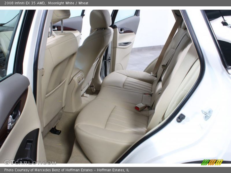 Moonlight White / Wheat 2008 Infiniti EX 35 AWD