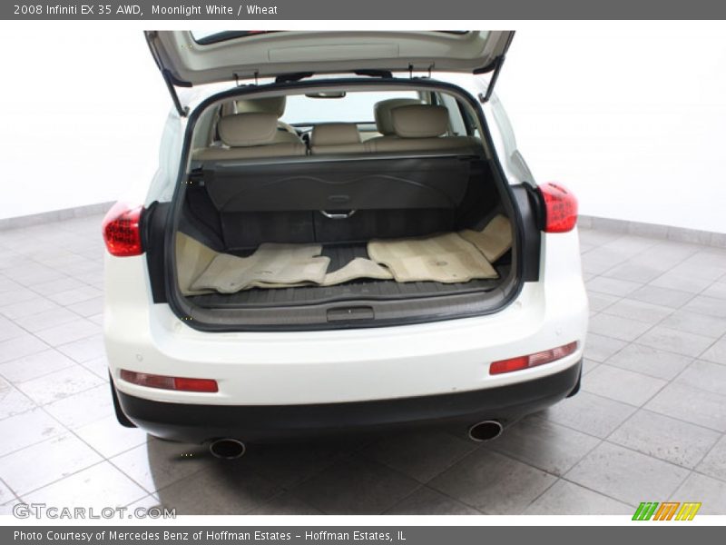 Moonlight White / Wheat 2008 Infiniti EX 35 AWD