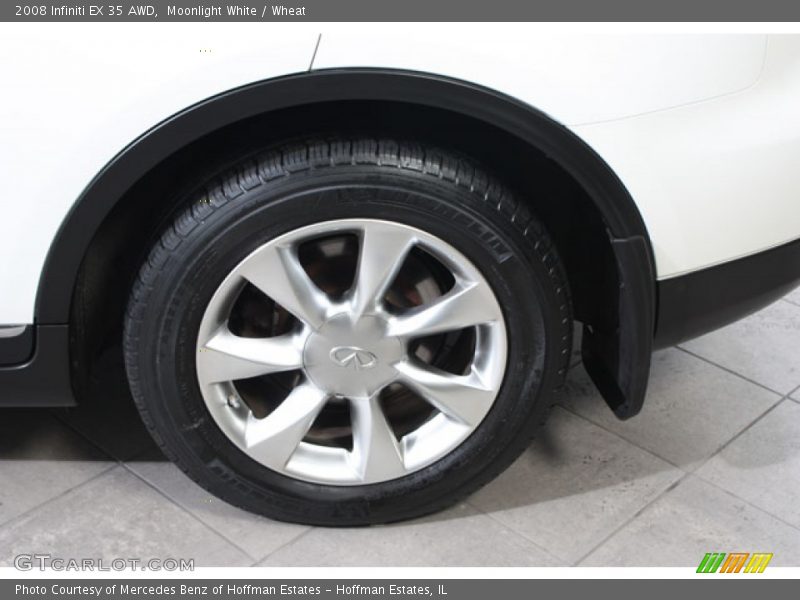 Moonlight White / Wheat 2008 Infiniti EX 35 AWD