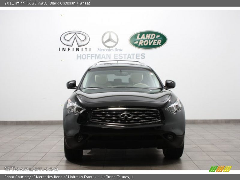 Black Obsidian / Wheat 2011 Infiniti FX 35 AWD