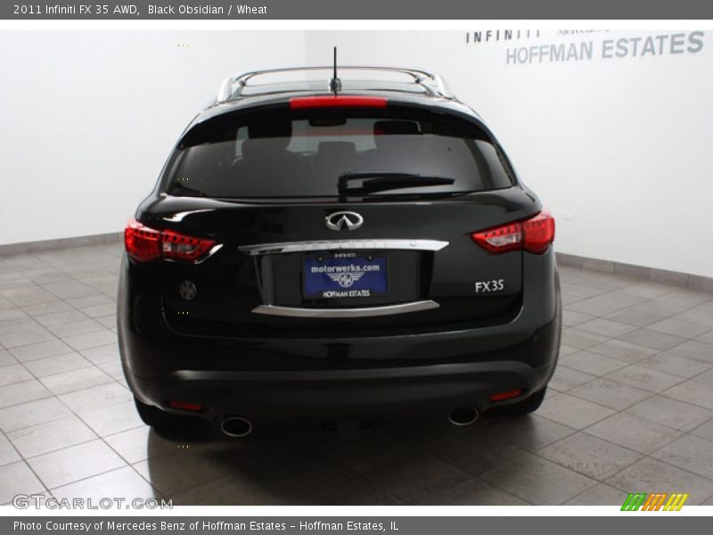 Black Obsidian / Wheat 2011 Infiniti FX 35 AWD