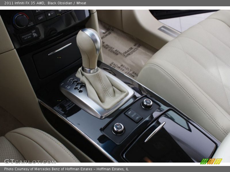 Black Obsidian / Wheat 2011 Infiniti FX 35 AWD