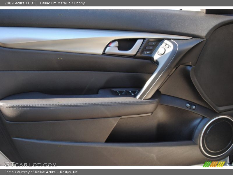 Palladium Metallic / Ebony 2009 Acura TL 3.5