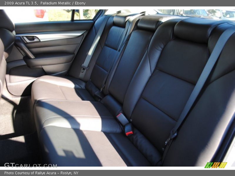 Palladium Metallic / Ebony 2009 Acura TL 3.5