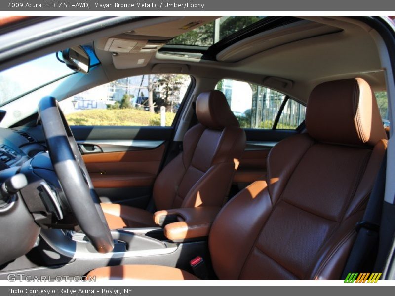 Mayan Bronze Metallic / Umber/Ebony 2009 Acura TL 3.7 SH-AWD