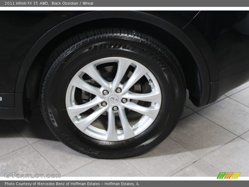 Black Obsidian / Wheat 2011 Infiniti FX 35 AWD