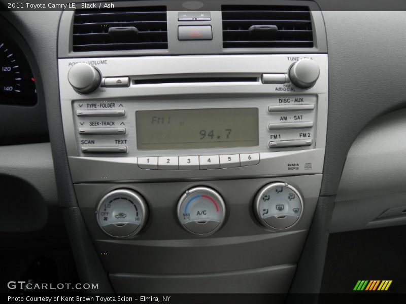 Black / Ash 2011 Toyota Camry LE