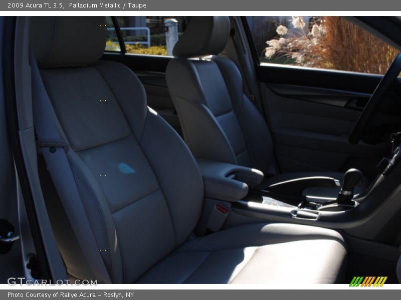 Palladium Metallic / Taupe 2009 Acura TL 3.5