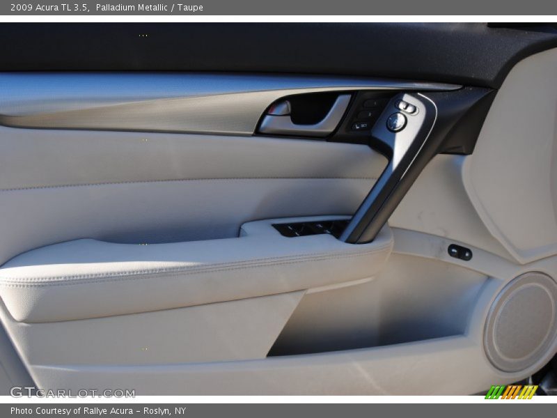 Palladium Metallic / Taupe 2009 Acura TL 3.5