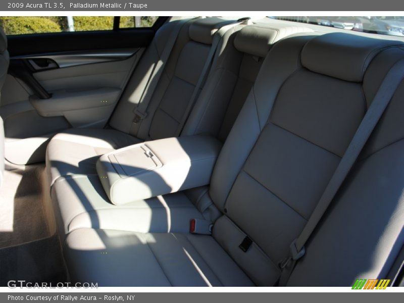 Palladium Metallic / Taupe 2009 Acura TL 3.5