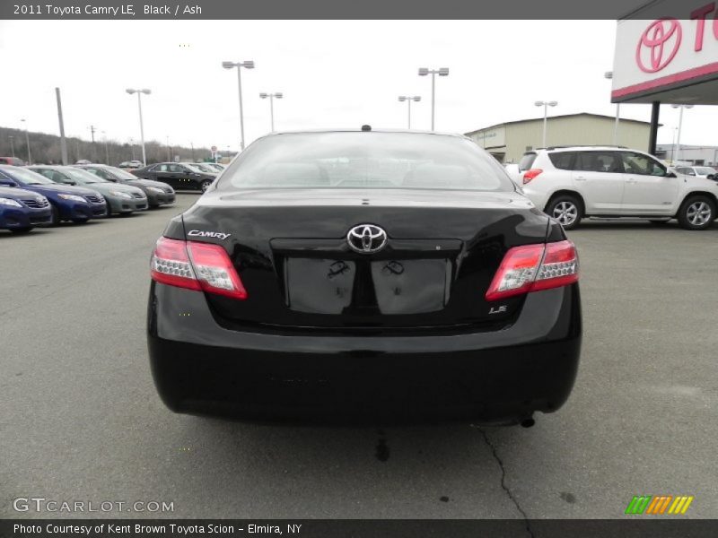 Black / Ash 2011 Toyota Camry LE