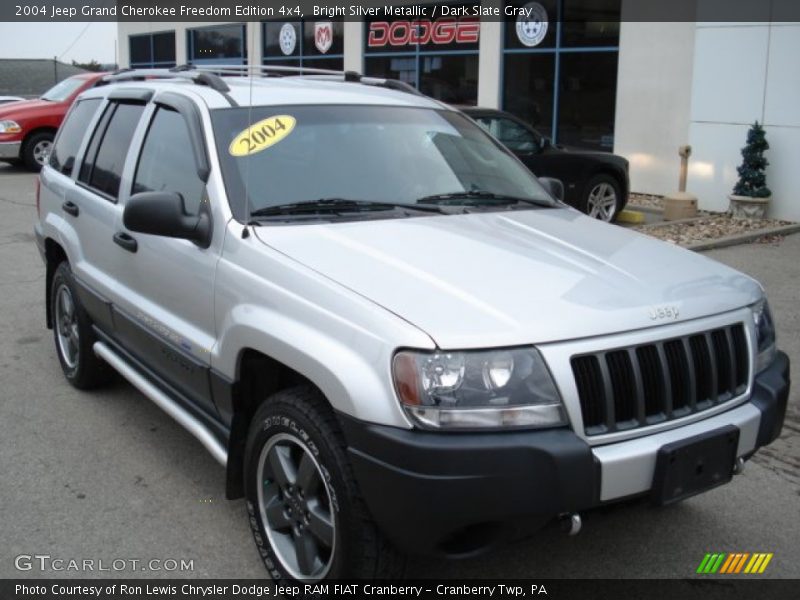 Bright Silver Metallic / Dark Slate Gray 2004 Jeep Grand Cherokee Freedom Edition 4x4