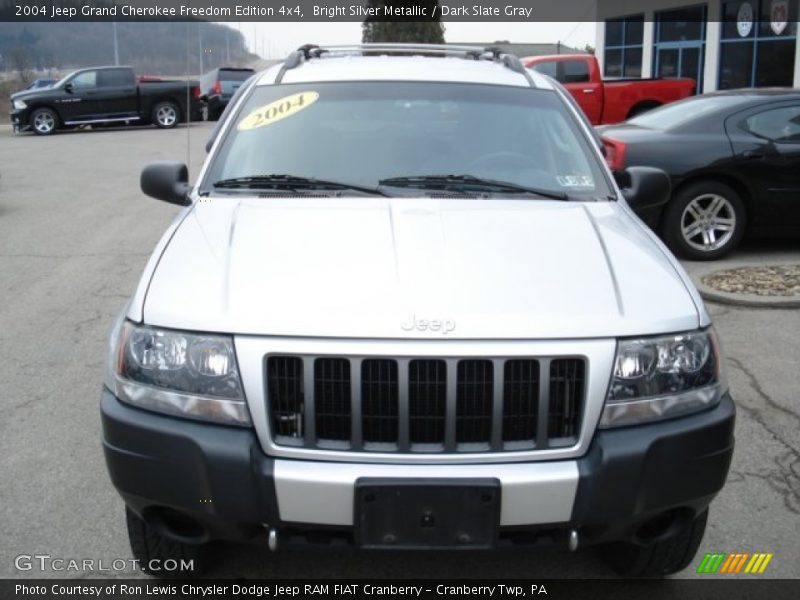 Bright Silver Metallic / Dark Slate Gray 2004 Jeep Grand Cherokee Freedom Edition 4x4