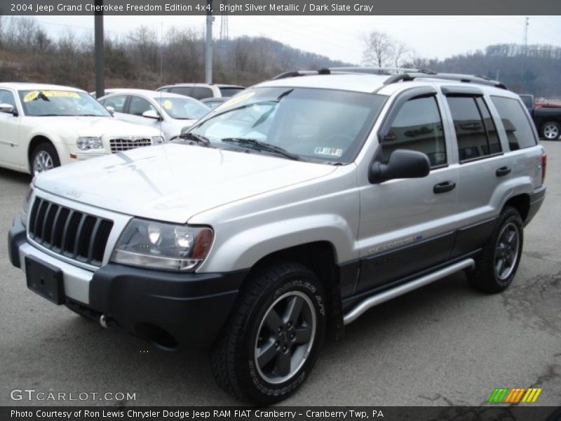 Bright Silver Metallic / Dark Slate Gray 2004 Jeep Grand Cherokee Freedom Edition 4x4