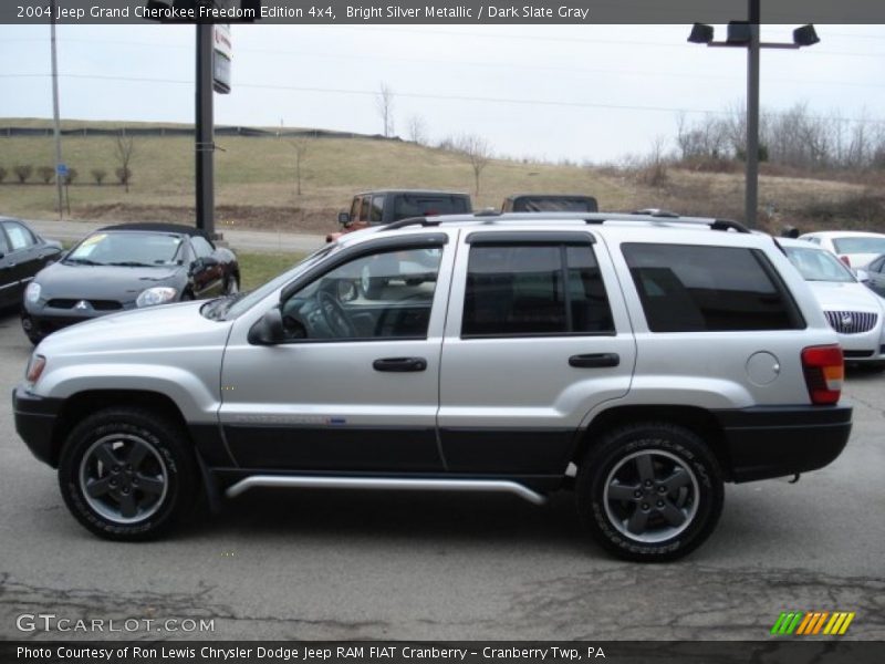 Bright Silver Metallic / Dark Slate Gray 2004 Jeep Grand Cherokee Freedom Edition 4x4