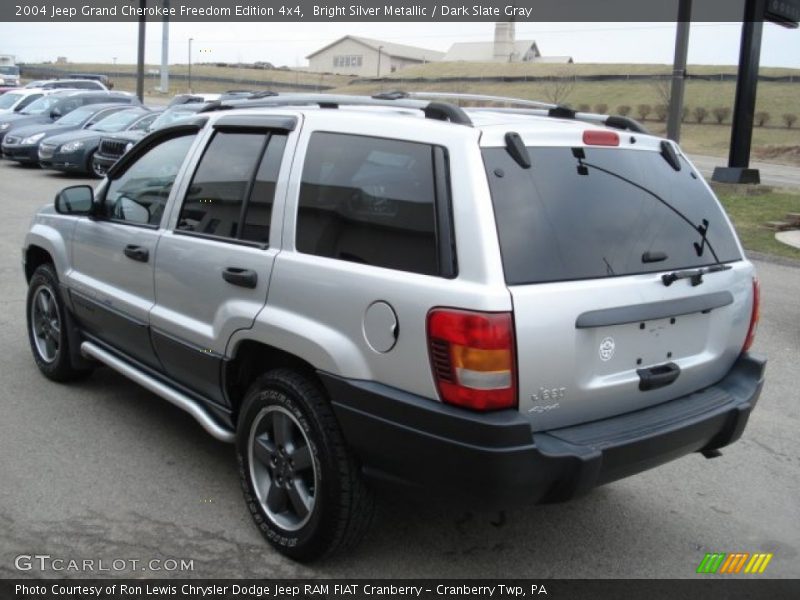 Bright Silver Metallic / Dark Slate Gray 2004 Jeep Grand Cherokee Freedom Edition 4x4