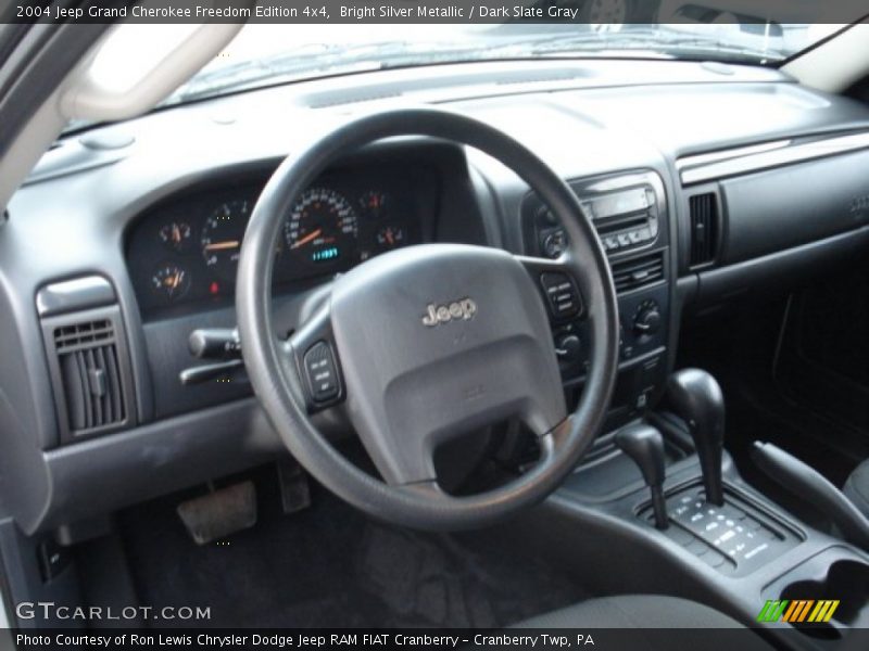 Bright Silver Metallic / Dark Slate Gray 2004 Jeep Grand Cherokee Freedom Edition 4x4