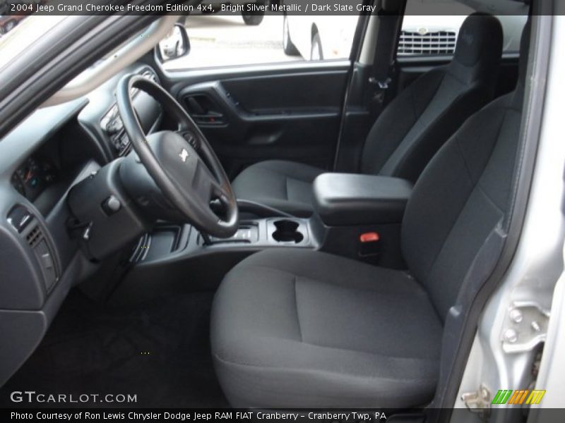Bright Silver Metallic / Dark Slate Gray 2004 Jeep Grand Cherokee Freedom Edition 4x4