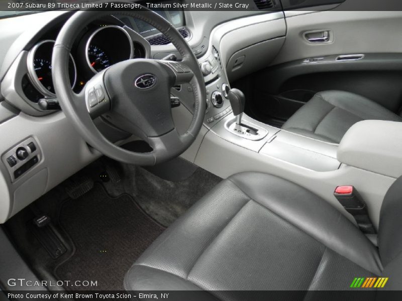 Titanium Silver Metallic / Slate Gray 2007 Subaru B9 Tribeca Limited 7 Passenger