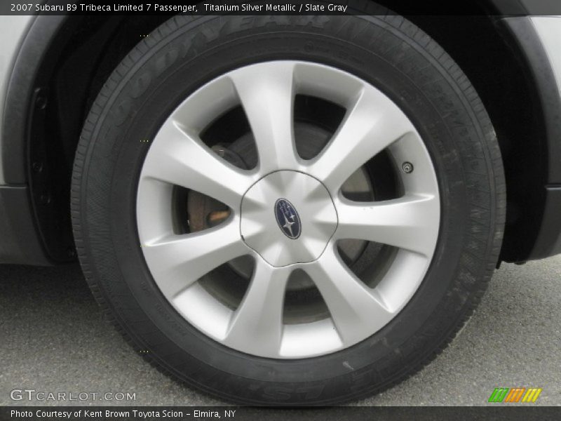 Titanium Silver Metallic / Slate Gray 2007 Subaru B9 Tribeca Limited 7 Passenger