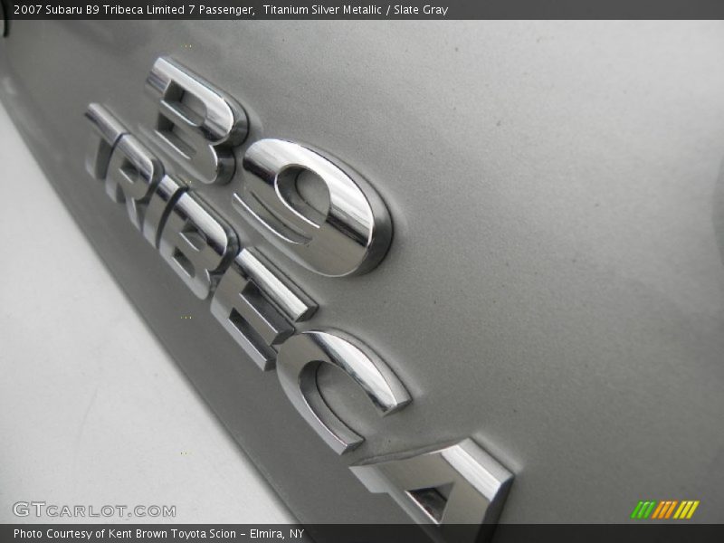 Titanium Silver Metallic / Slate Gray 2007 Subaru B9 Tribeca Limited 7 Passenger