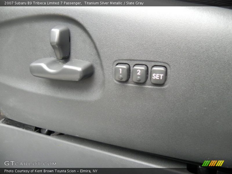 Titanium Silver Metallic / Slate Gray 2007 Subaru B9 Tribeca Limited 7 Passenger