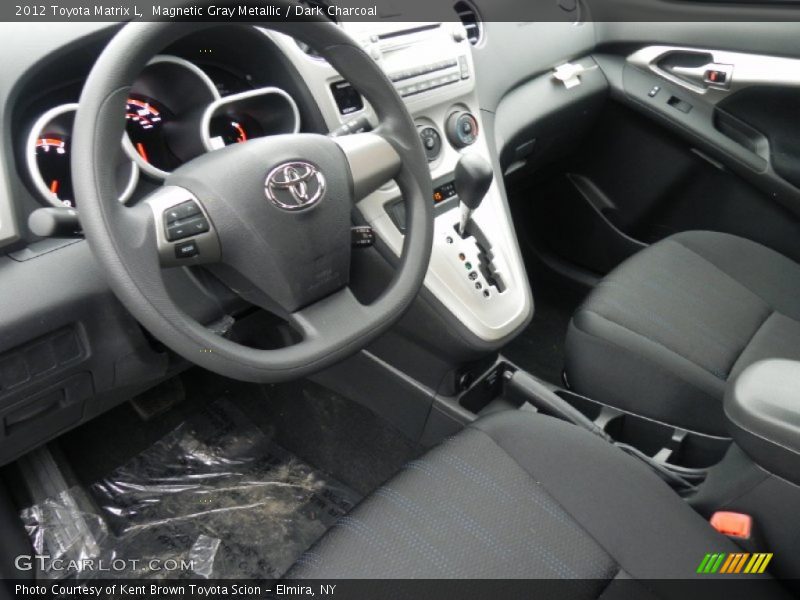 Magnetic Gray Metallic / Dark Charcoal 2012 Toyota Matrix L