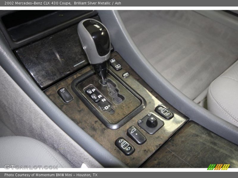 Brilliant Silver Metallic / Ash 2002 Mercedes-Benz CLK 430 Coupe