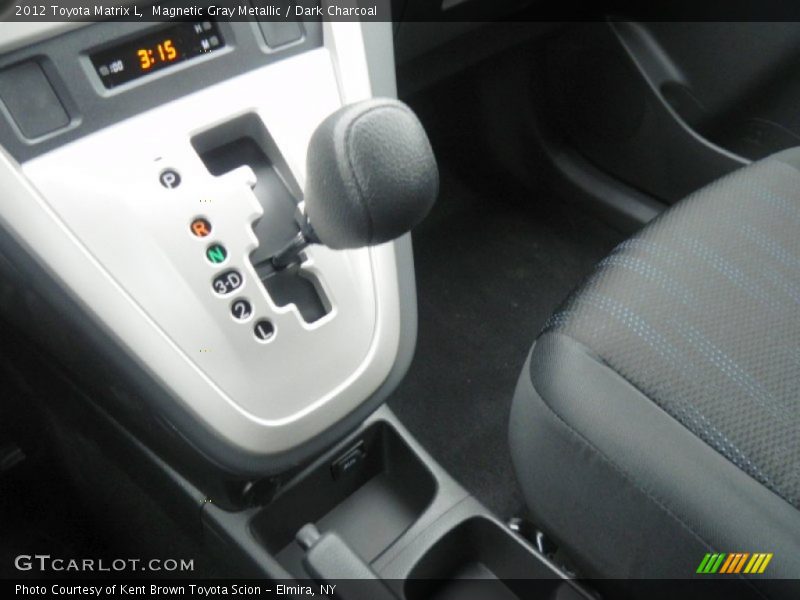 Magnetic Gray Metallic / Dark Charcoal 2012 Toyota Matrix L