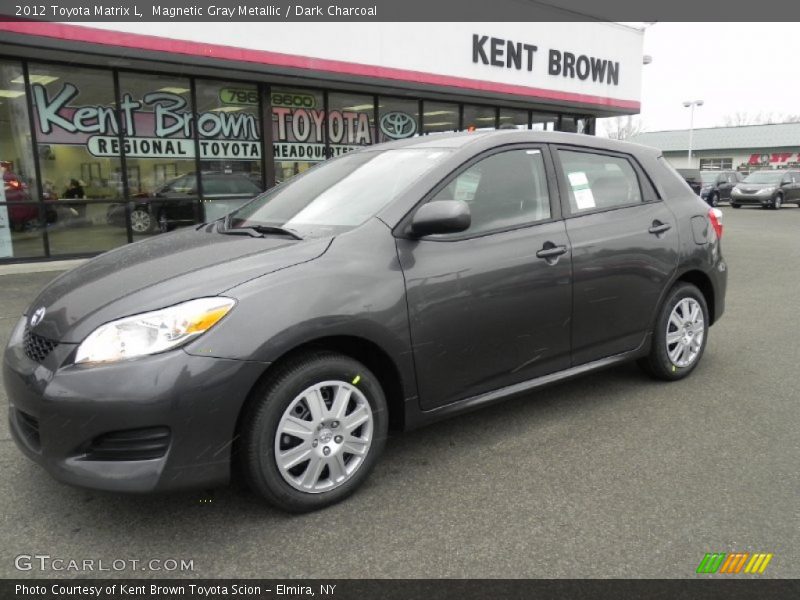 Magnetic Gray Metallic / Dark Charcoal 2012 Toyota Matrix L